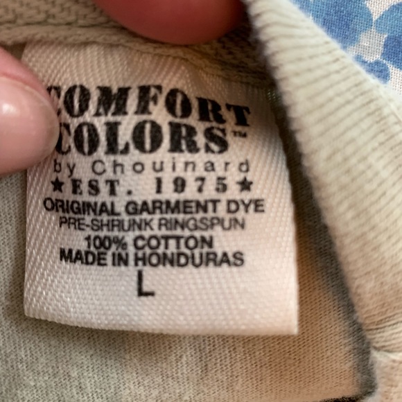 Comfort Colors Alpha Chi Omega Sorority T-shirt L - Picture 7 of 7